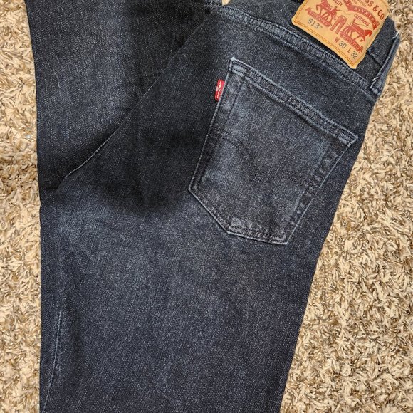 Classic Levi's 513 Style Mens Jeans - Picture 4 of 5